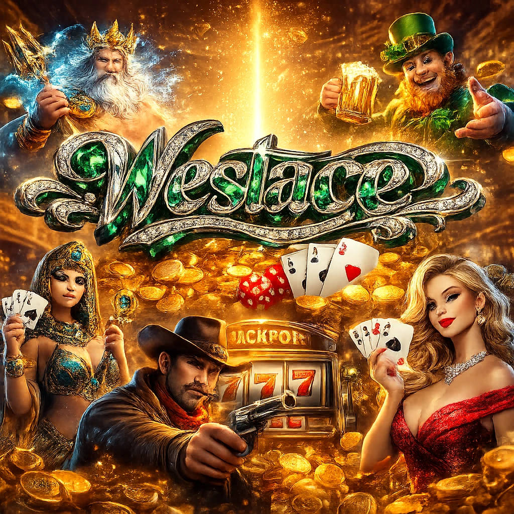 Westace Casino Welcome Bonus - Cowboys and Emeralds Theme